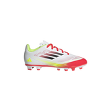 Adidas Youth F50 Club FG/MG (White/Red/Yellow)