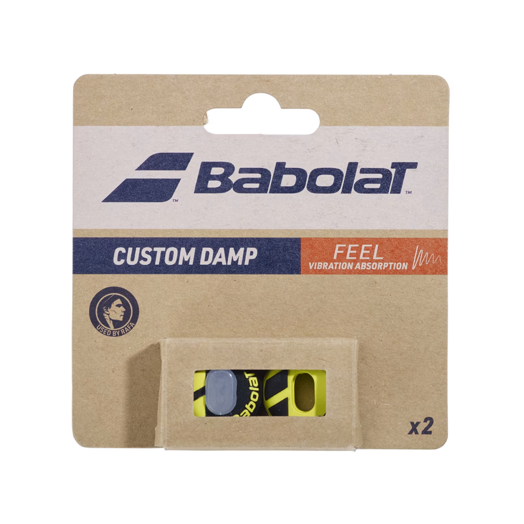 Babolat Custom Damp x2 (Black/Yellow) - Deportes Salvador Colom