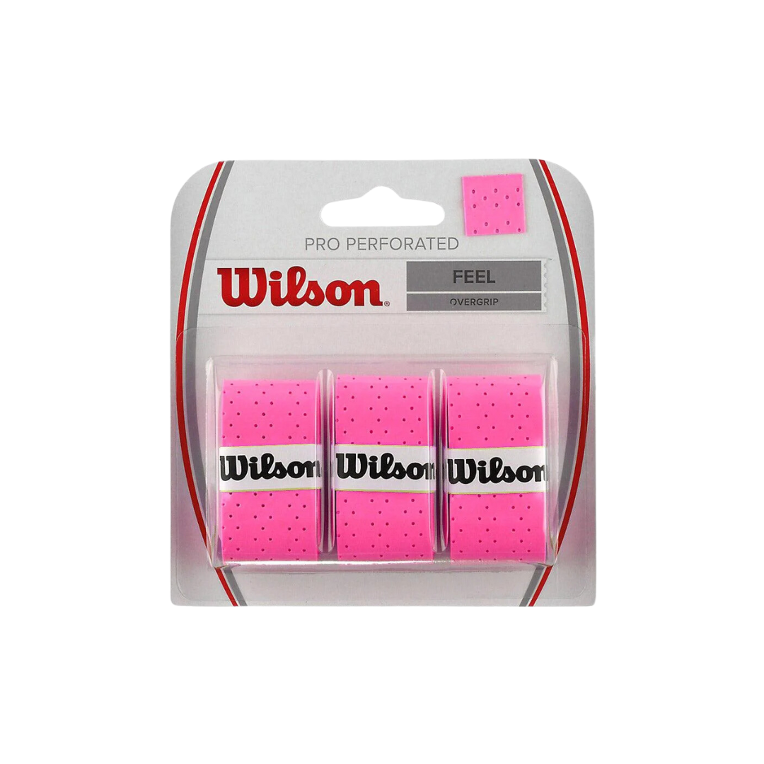 Image of Wilson Pro Perforated Overgrip (Pink) - Deportes Salvador Colom