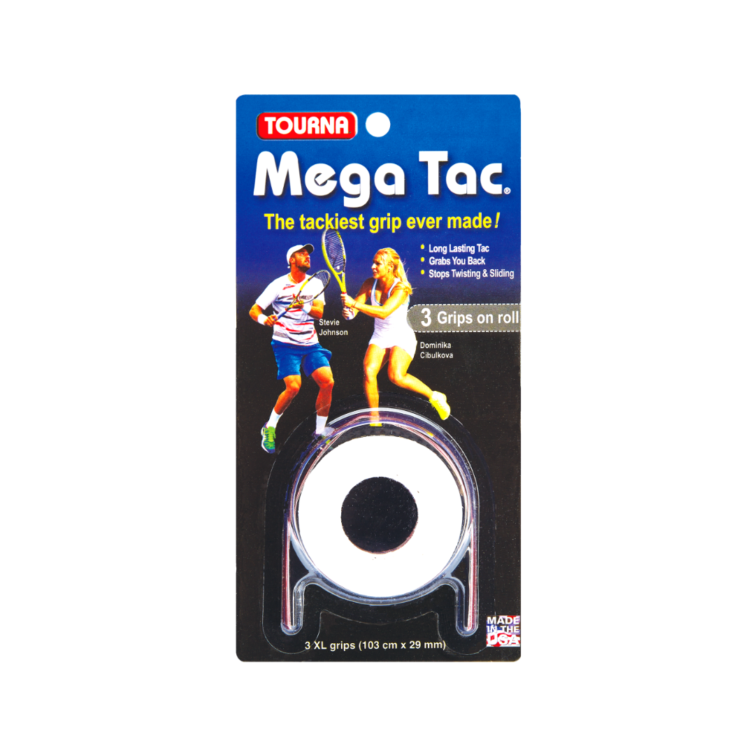 Tourna Mega Tac 3pk White - Deportes Salvador Colom