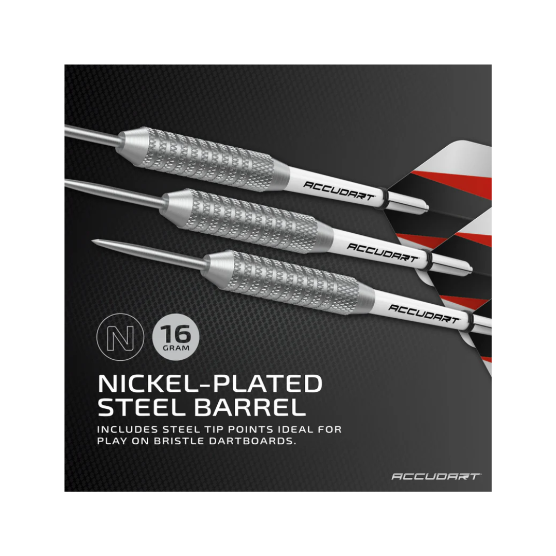 Image of Accudart Steel Tip 1.0 Dart Set/3 - Deportes Salvador Colom