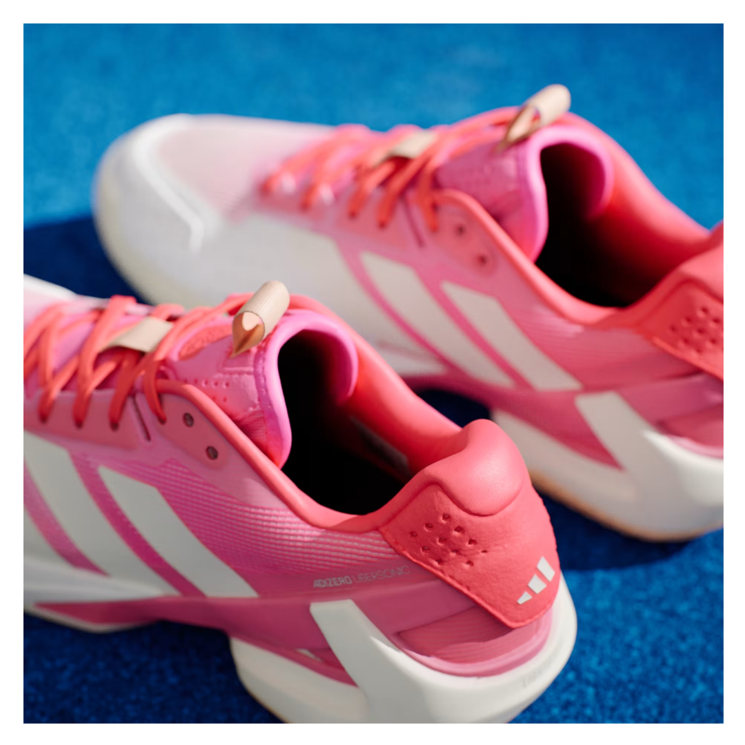Image of Adidas Adizero Ubersonic 5 Women (Lucid Pink/Zero Metalic/Lucid Red) - Deportes Salvador Colom