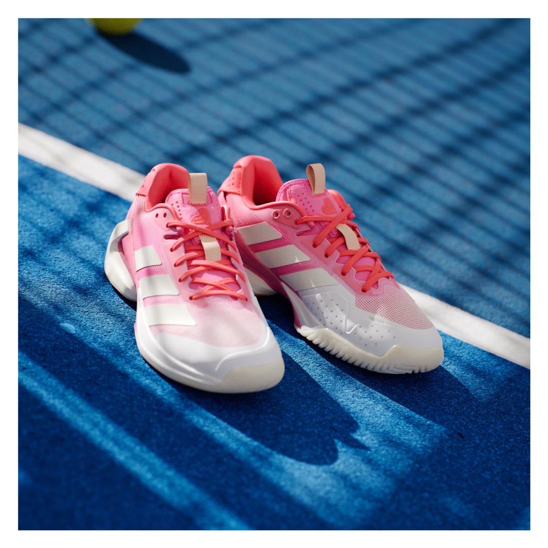 Image of Adidas Adizero Ubersonic 5 Women (Lucid Pink/Zero Metalic/Lucid Red) - Deportes Salvador Colom