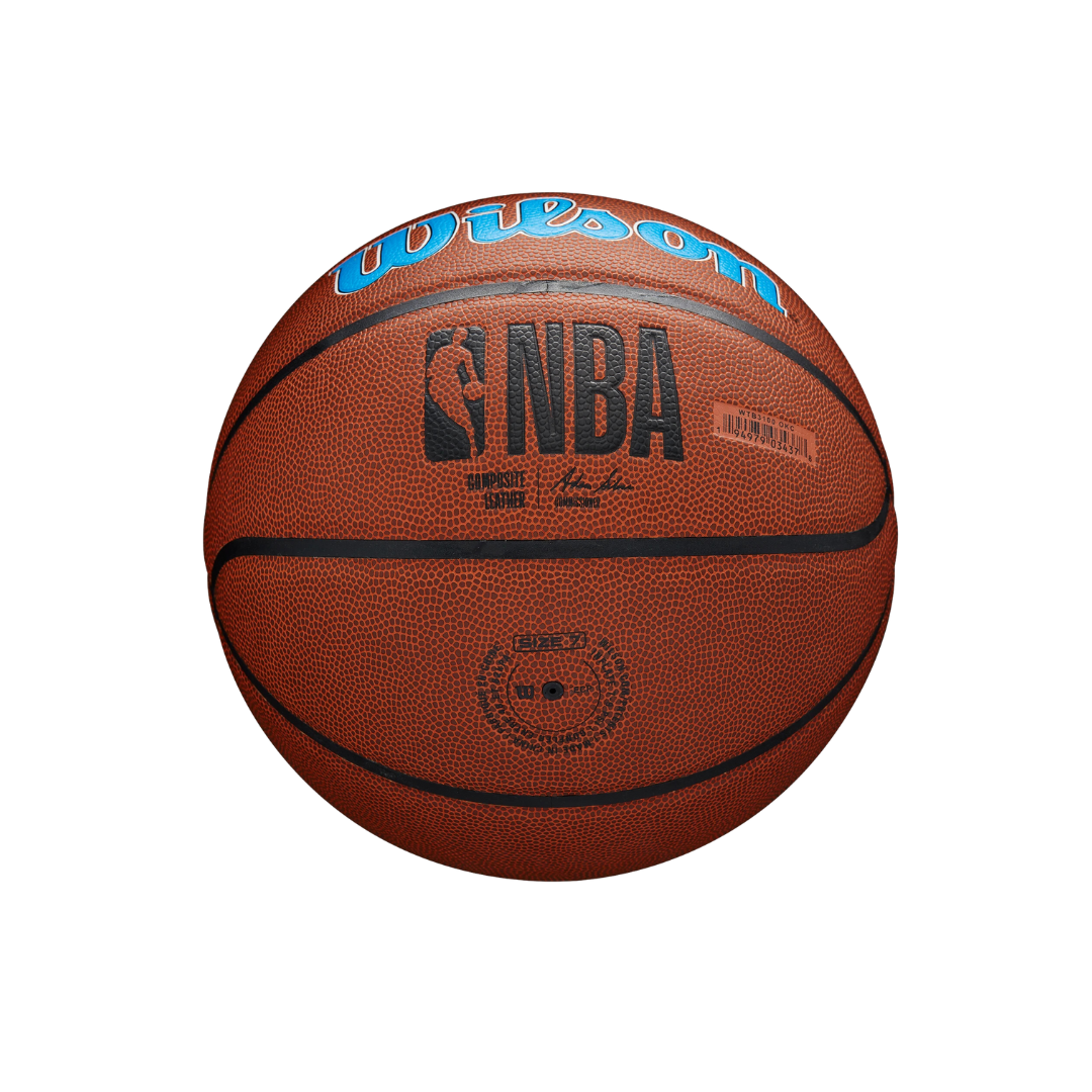 Image of Wilson NBA Team Alliance Oklahoma Thunder Basketball #7 - Deportes Salvador Colom