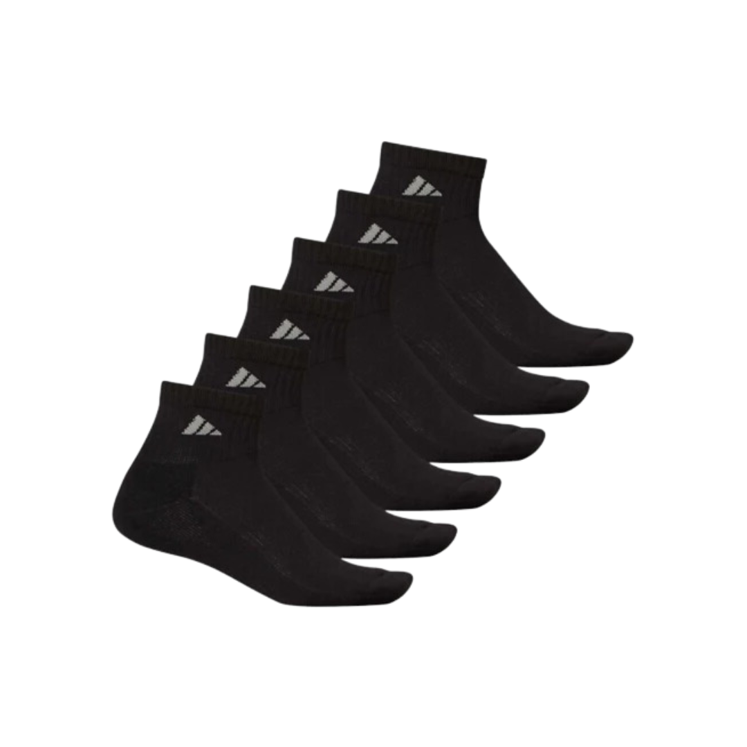 Adidas Men's Cushioned Quarter Running LG Socks - Deportes Salvador Colom