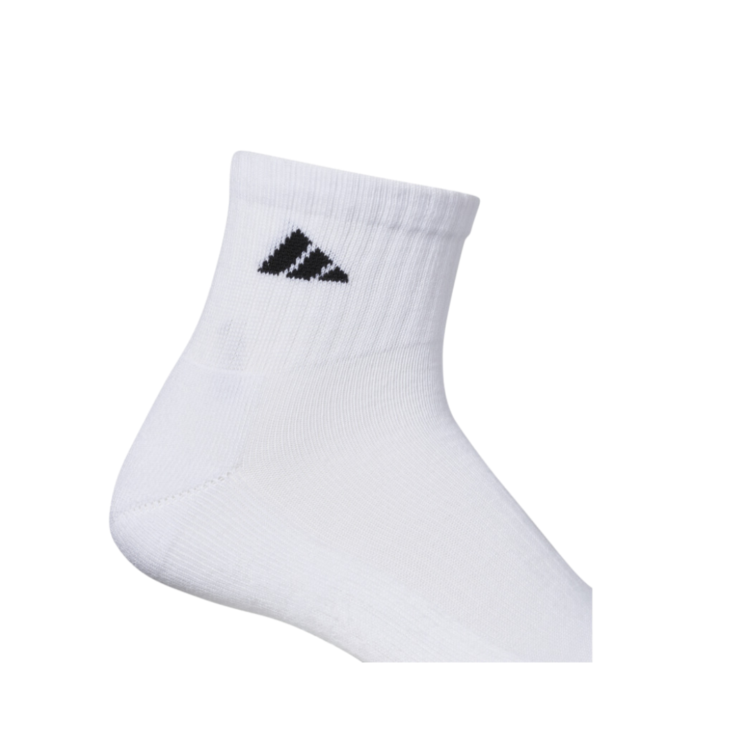 Adidas Men's Athletic Cushioned 6pk Quarter Socks White (10-12) - Deportes Salvador Colom