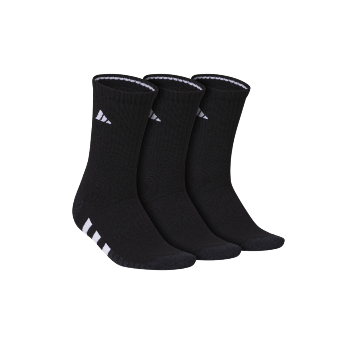 Image of Adidas Women's Cushioned 3pk Crew Sock LG (10-12) - Deportes Salvador Colom