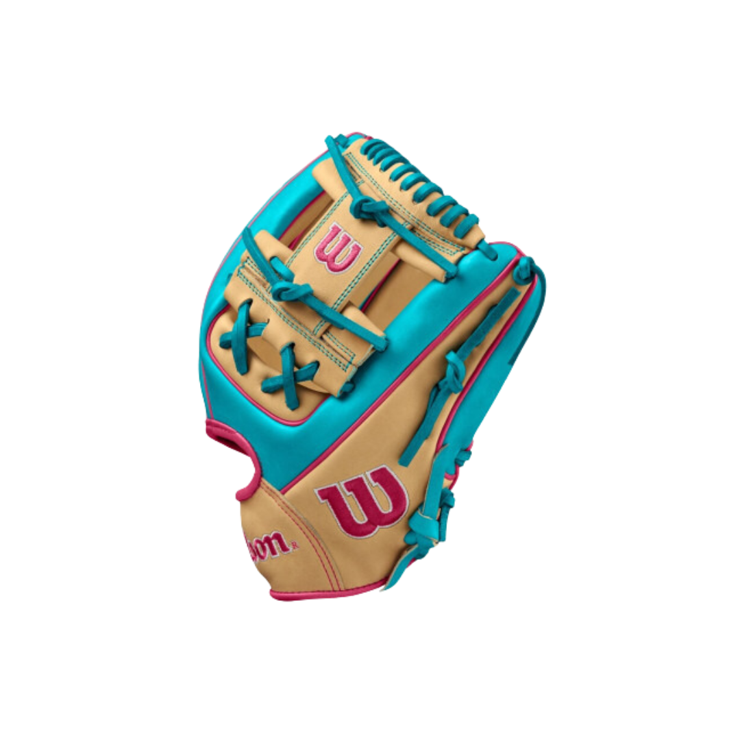 Wilson A2000 1786 Infield Glove (Blonde/Teal/Pink) 11.5'' - Deportes Salvador Colom