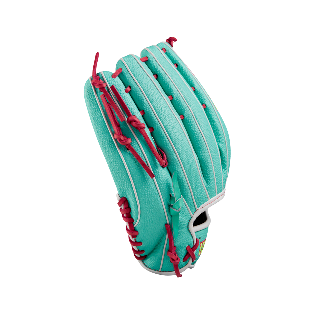 Wilson A2000 OT7SS OF Glove Left Hand Thrower (Teal/Pink) 12.75'' - Deportes Salvador Colom