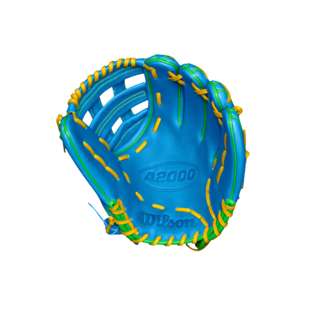 Wilson A2000 PP05 Infield Glove (Blue/Yellow) 11.5'' - Deportes Salvador Colom