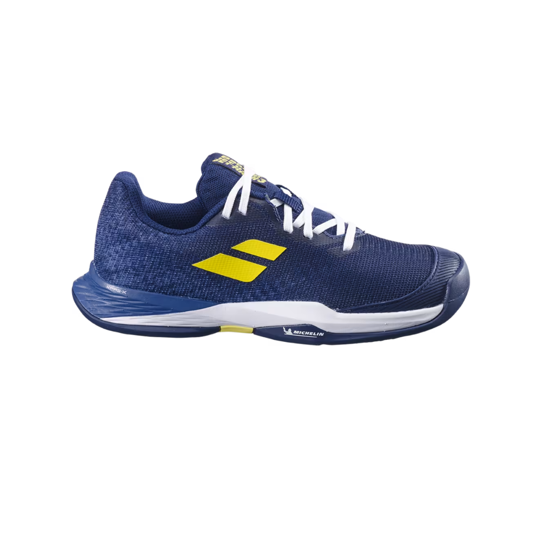 Image of Babolat Jet Mach 3 Junior All Court (Navy/Yellow) - Deportes Salvador Colom