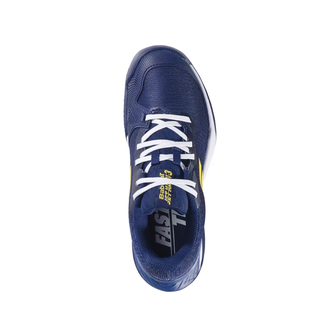 Image of Babolat Jet Mach 3 Junior All Court (Navy/Yellow) - Deportes Salvador Colom
