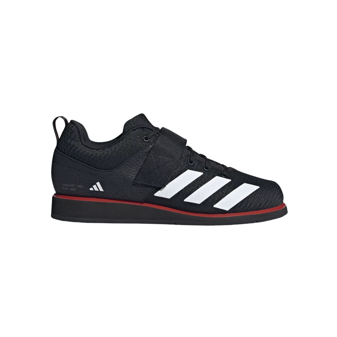 Image of Adidas Powerlift 5 Weightlifting Shoes (Black/Red) - Deportes Salvador Colom