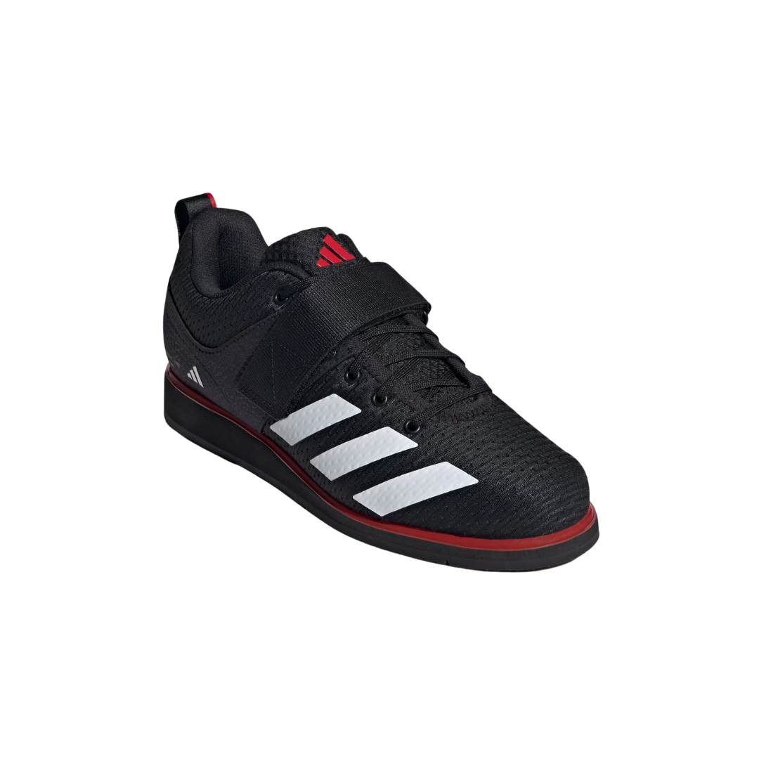 Image of Adidas Powerlift 5 Weightlifting Shoes (Black/Red) - Deportes Salvador Colom
