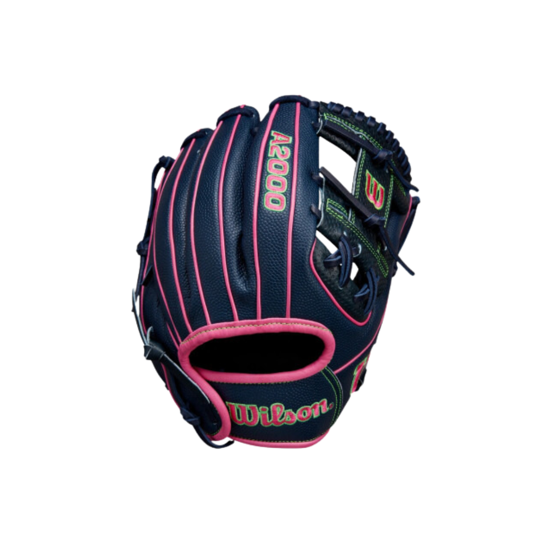 Image of Wilson A2000 SCDP15SS Infield Glove (Navy/Pink) 11.5'' - Deportes Salvador Colom