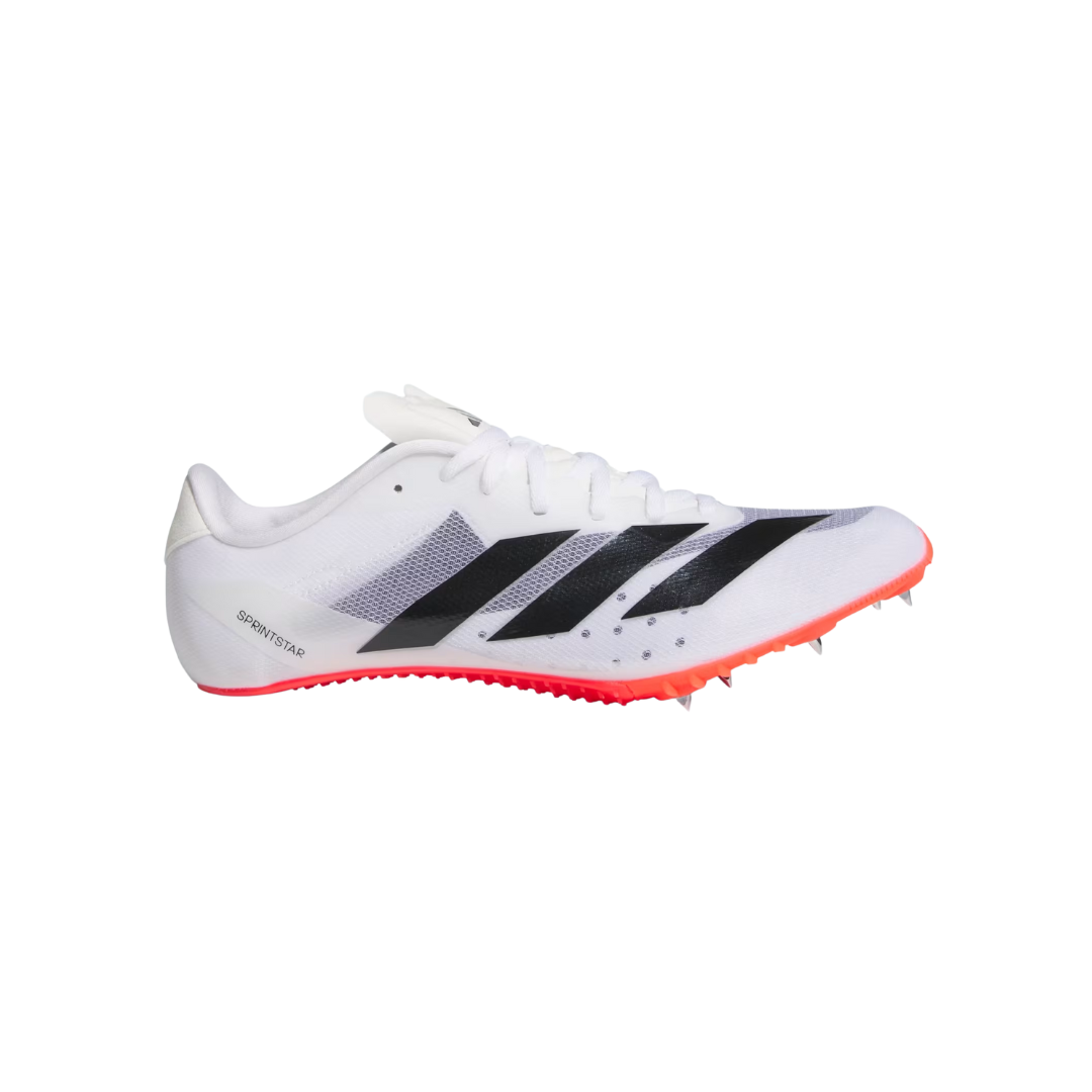 Image of Adidas Adizero Sprintstar Shoes (White/Black/Red) - Deportes Salvador Colom