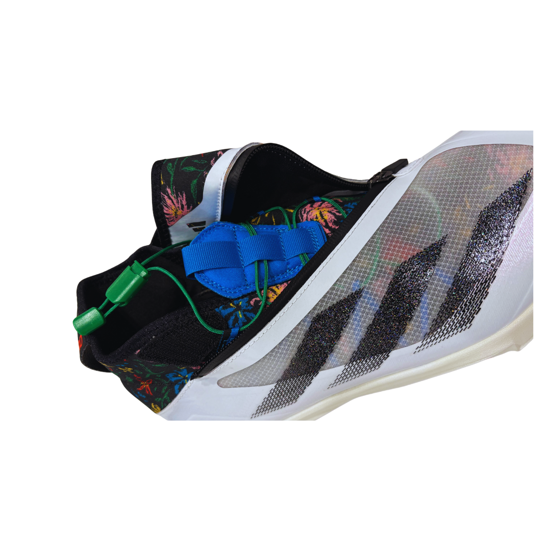 Image of Adidas Adizero Impact+ (White/Flowers) - Deportes Salvador Colom