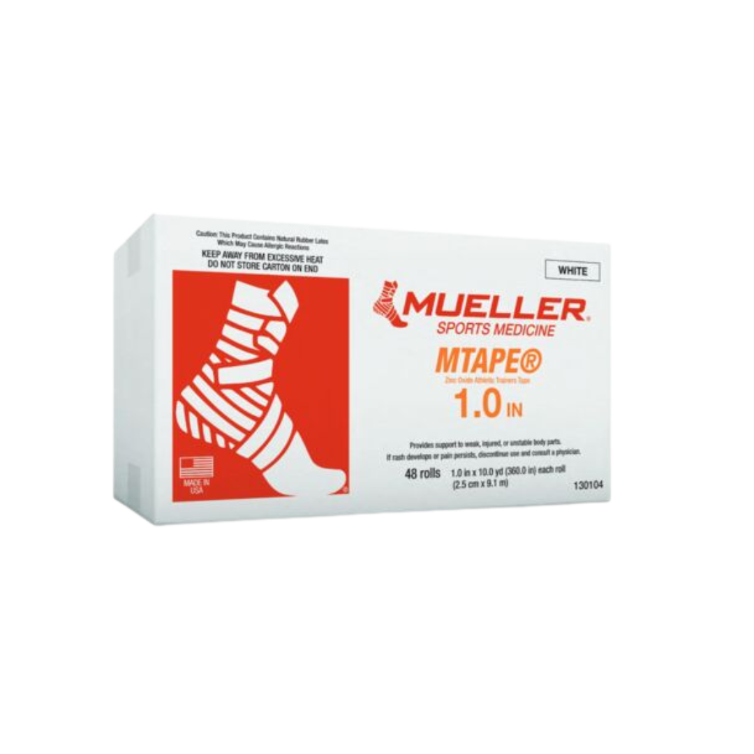 Mueller M-Tape White 1" (Caja de 48) - Deportes Salvador Colom