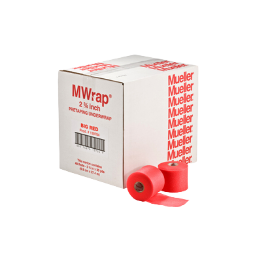 Image of Mueller M-Wrap Pre-Tape Red 2.75