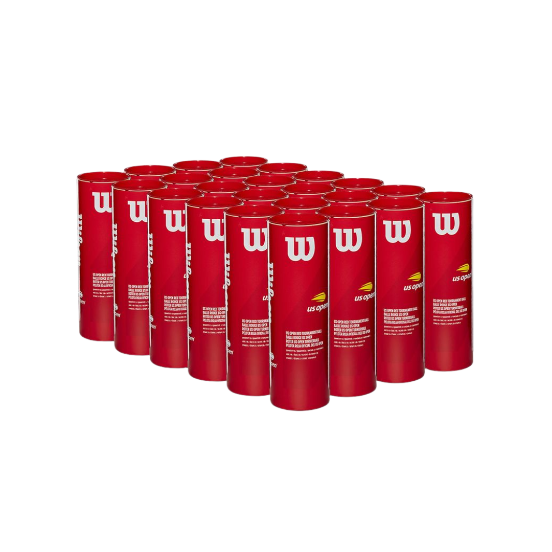 Image of Wilson Red Transition Tennis Ball (U-8) (Caja de 24 Can) - Deportes Salvador Colom