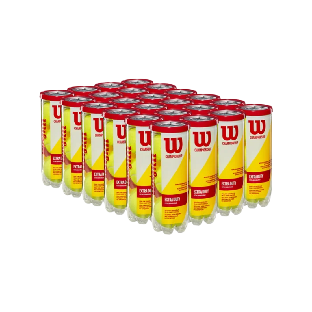 Image of Wilson Championship Extra Duty Tennis Balls (Caja de 24 Can) - Deportes Salvador Colom