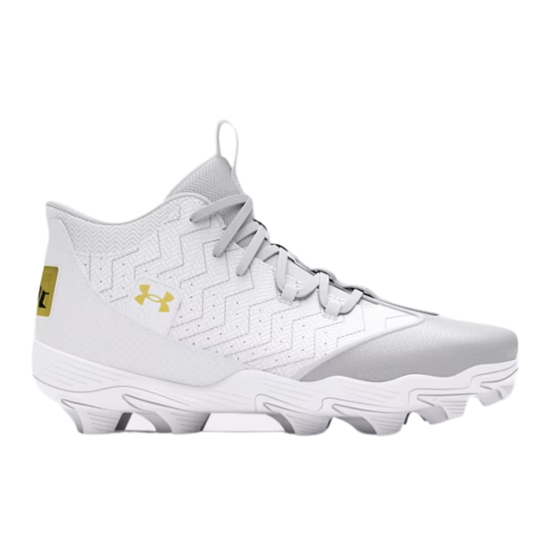 Under Armour Harper 9 RM Cleats Men (White/Gold) - Deportes Salvador Colom
