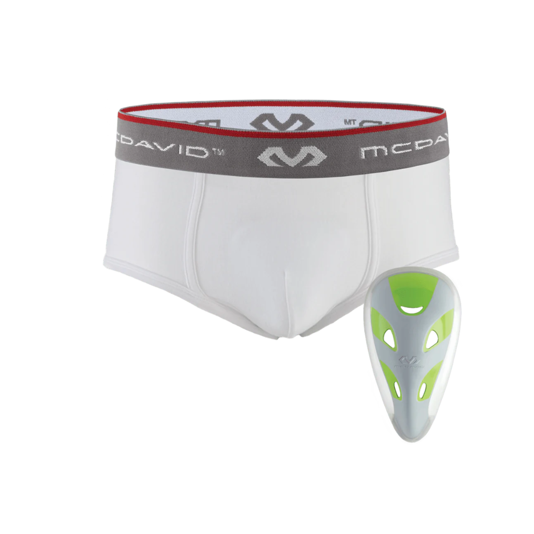 McDavid Youth Brief with Flex Cup (7-12 yrs) Large 25''-27'' - Deportes Salvador Colom