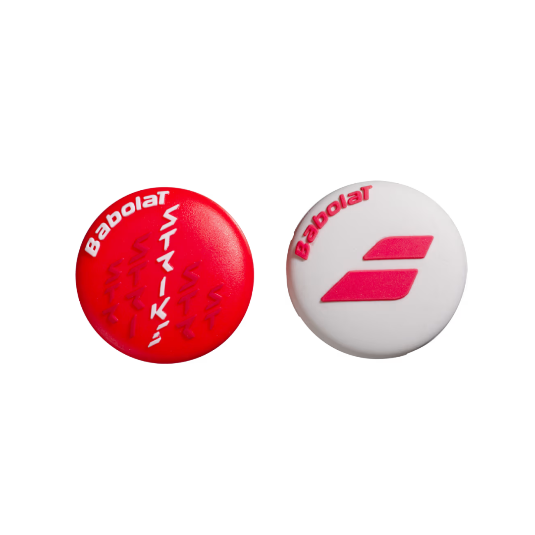 Babolat Strike Damp x2 (White/Red) - Deportes Salvador Colom