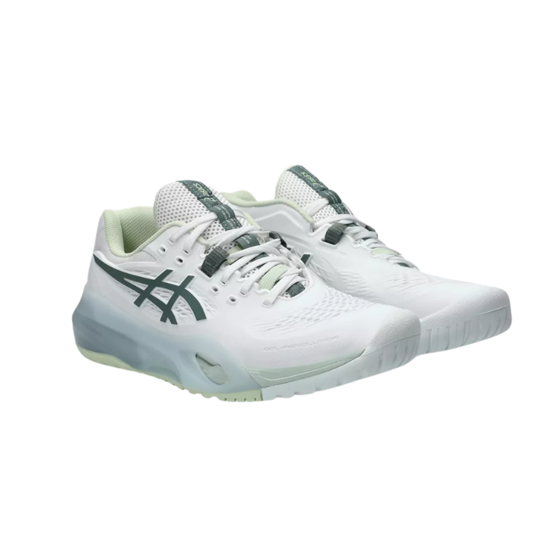Asics Gel-Resolution X Women (White/Monument Blue) - Deportes Salvador Colom