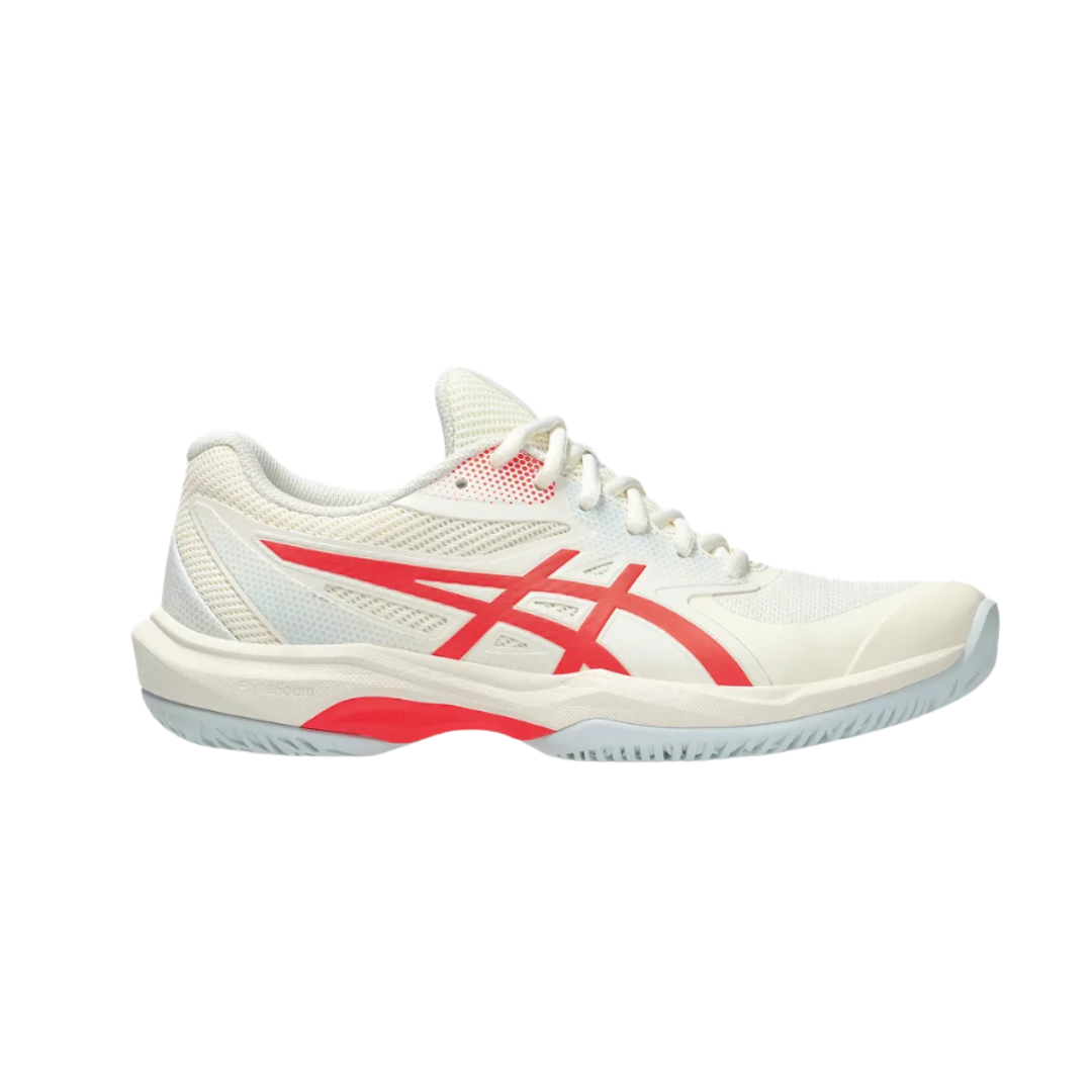 Asics Game FF Pickleball Women (Cream/Flash Red) - Deportes Salvador Colom