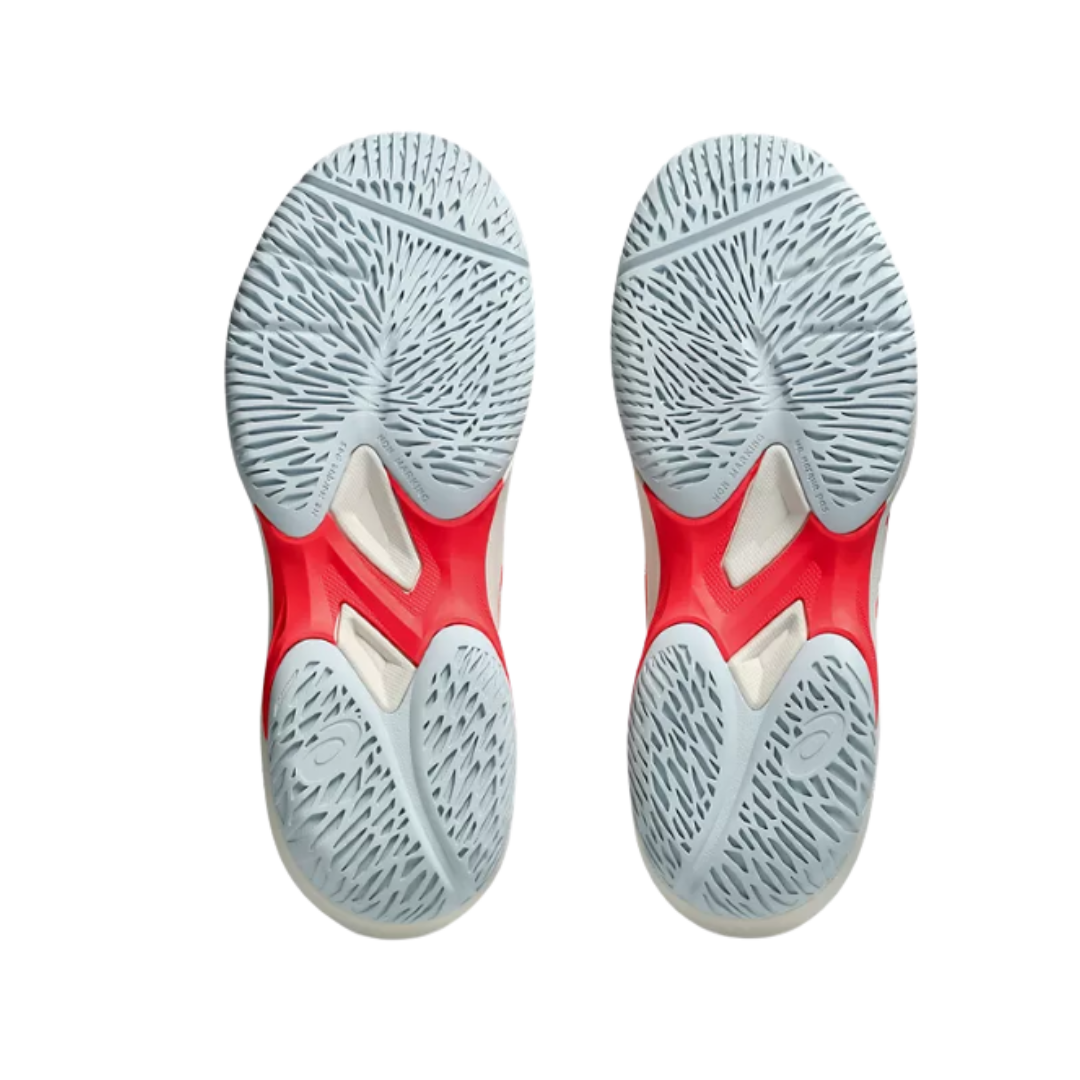 Image of Asics Game FF Pickleball Women (Cream/Flash Red) - Deportes Salvador Colom