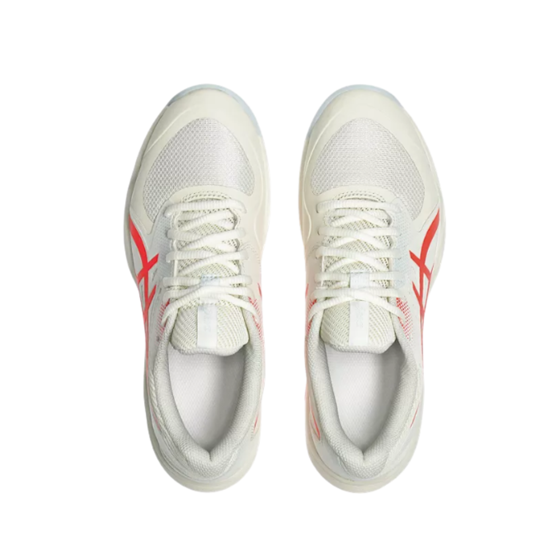 Image of Asics Game FF Pickleball Women (Cream/Flash Red) - Deportes Salvador Colom