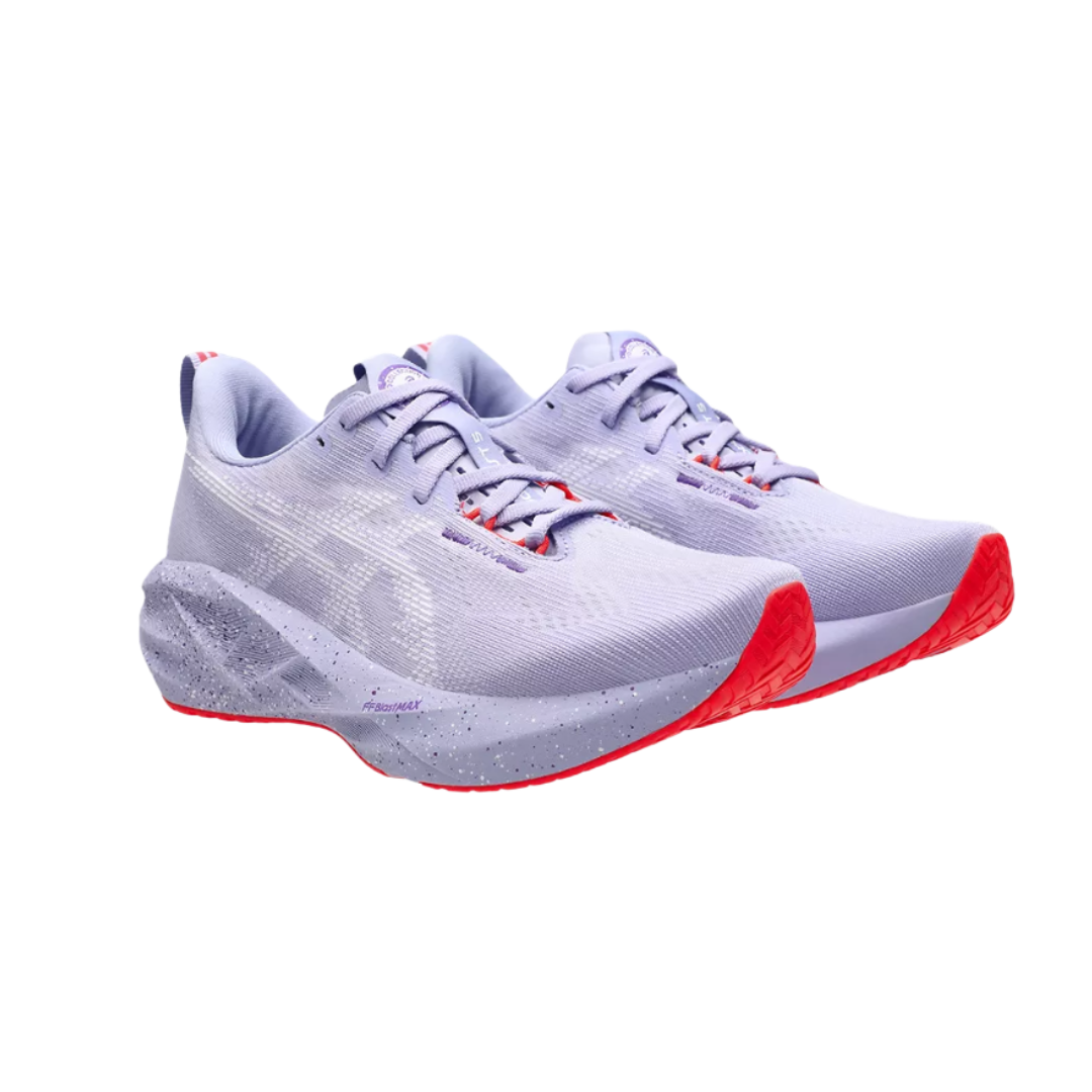 Image of Asics Novablast 5 Tokyo Edition Women (Vapor/Edo Purple) - Deportes Salvador Colom