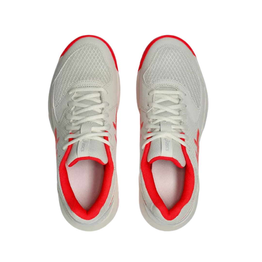 Asics Gel Dedicate 8 Pickleball (Cream/Flash Red) - Deportes Salvador Colom