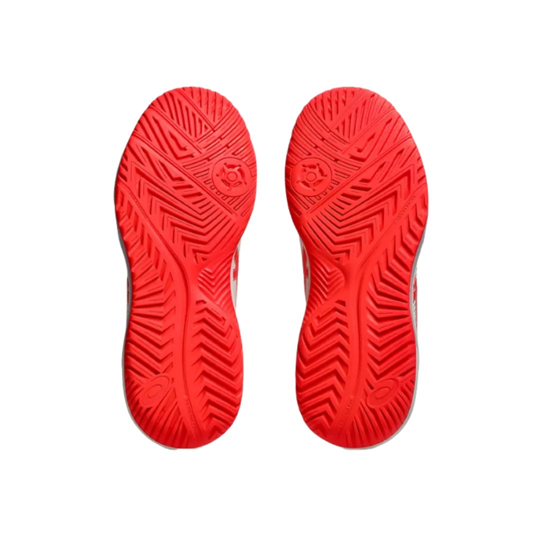 Asics Gel Dedicate 8 Pickleball (Cream/Flash Red) - Deportes Salvador Colom