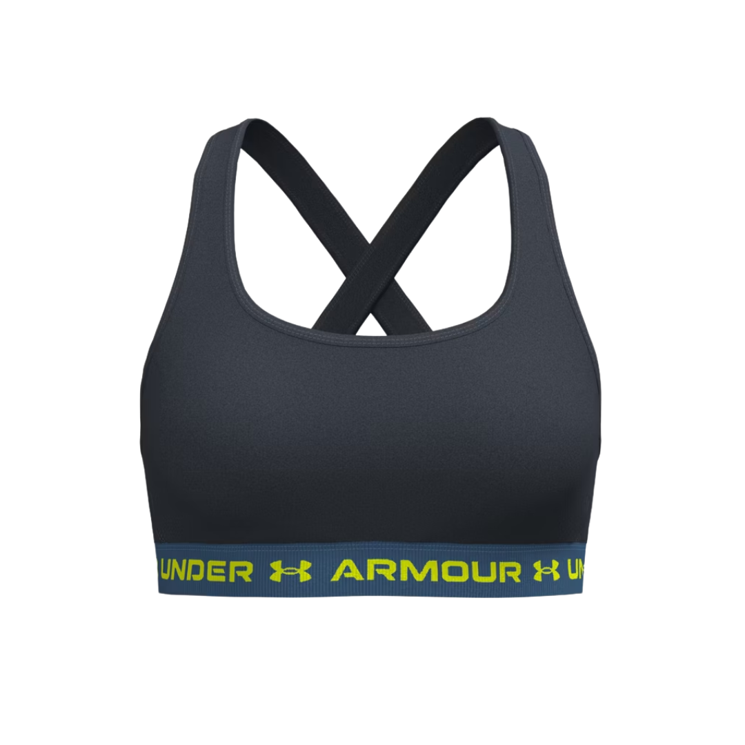 Image of Under Armour Mid Crossback Sport Bra (Navy) - Deportes Salvador Colom