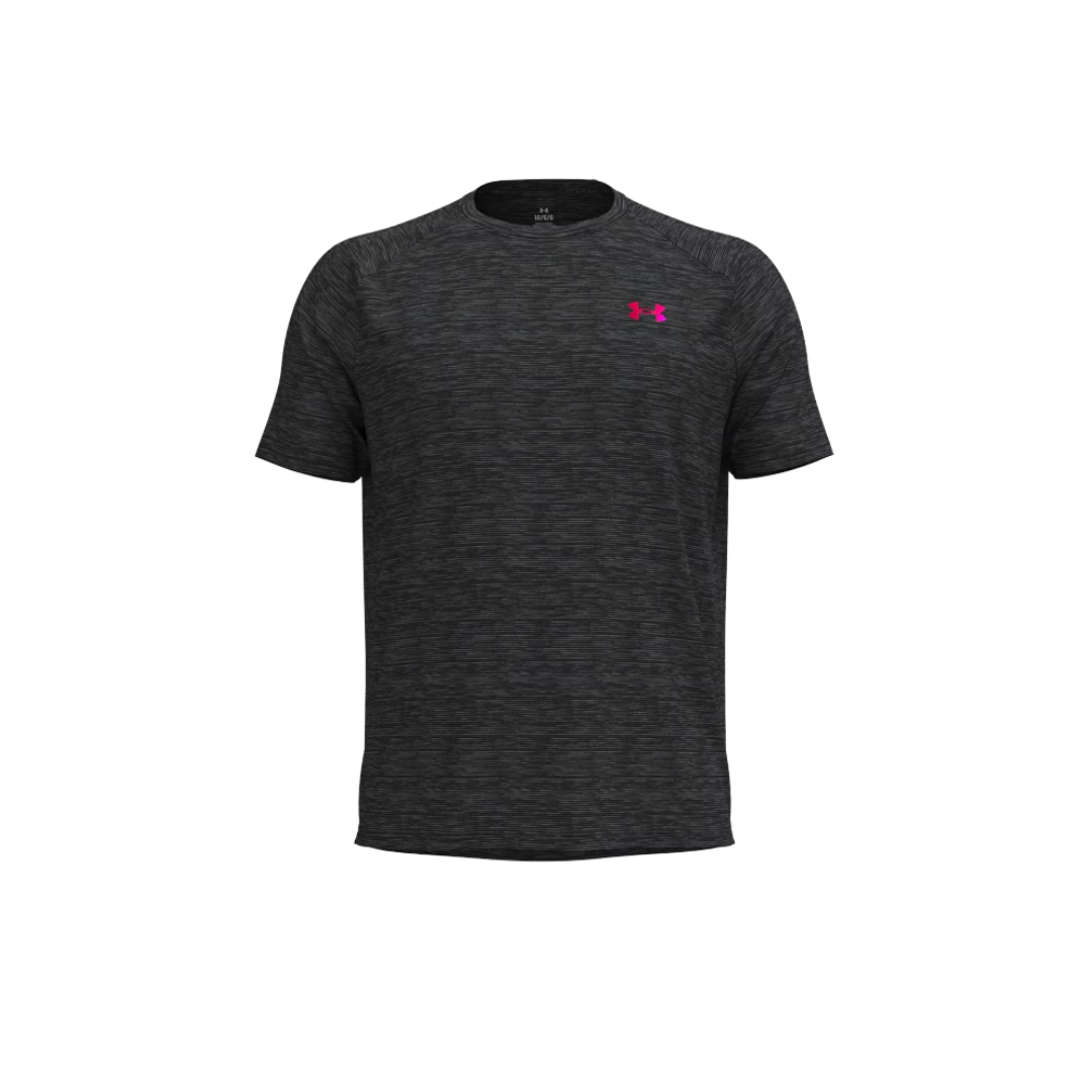 Under Armour Tech Textures Men Shirt (Black) - Deportes Salvador Colom