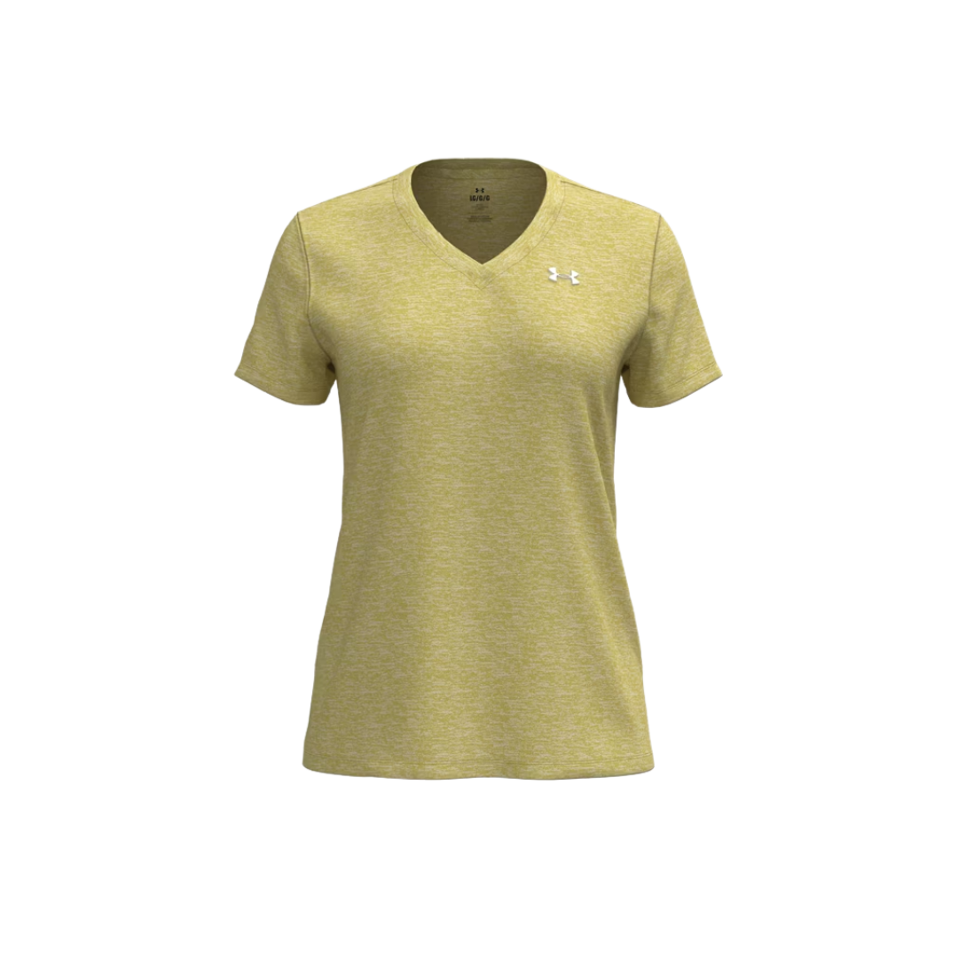 Under Armour Tech Twist Shirt Women (Yellow) - Deportes Salvador Colom