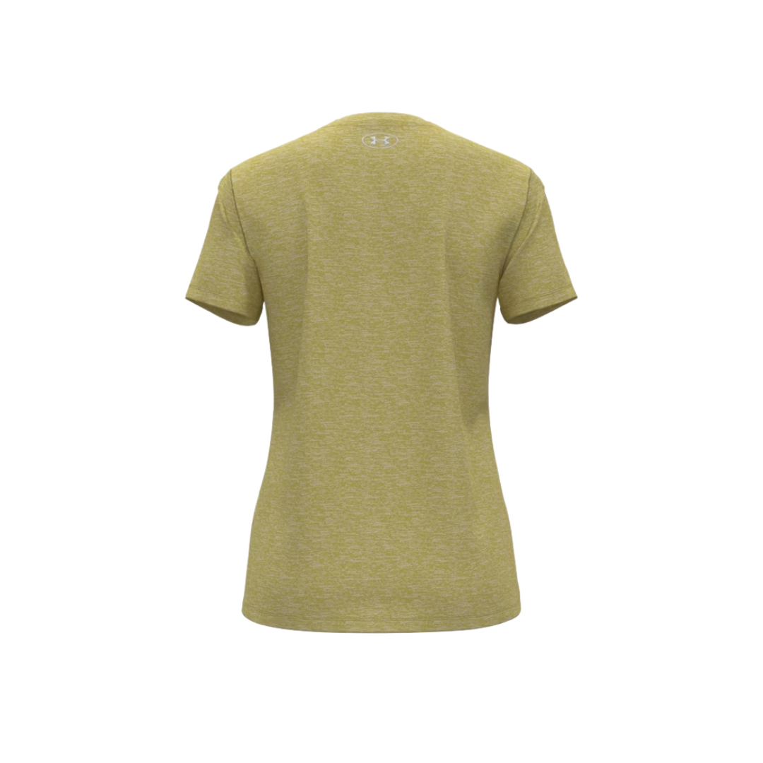 Image of Under Armour Tech Twist Shirt Women (Yellow) - Deportes Salvador Colom