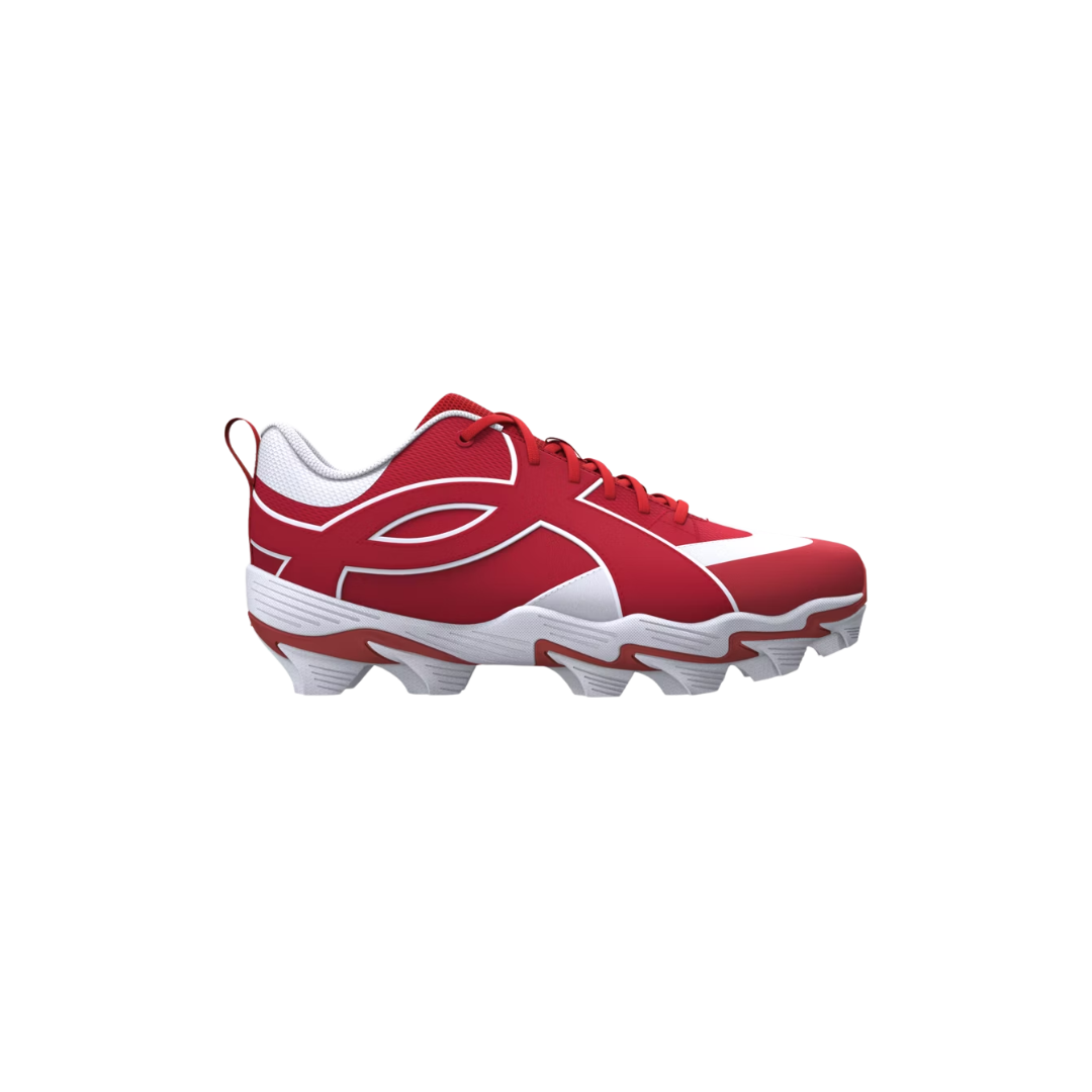Image of Under Armour Youth Leadoff Icon Low RM Rubber (Red) - Deportes Salvador Colom