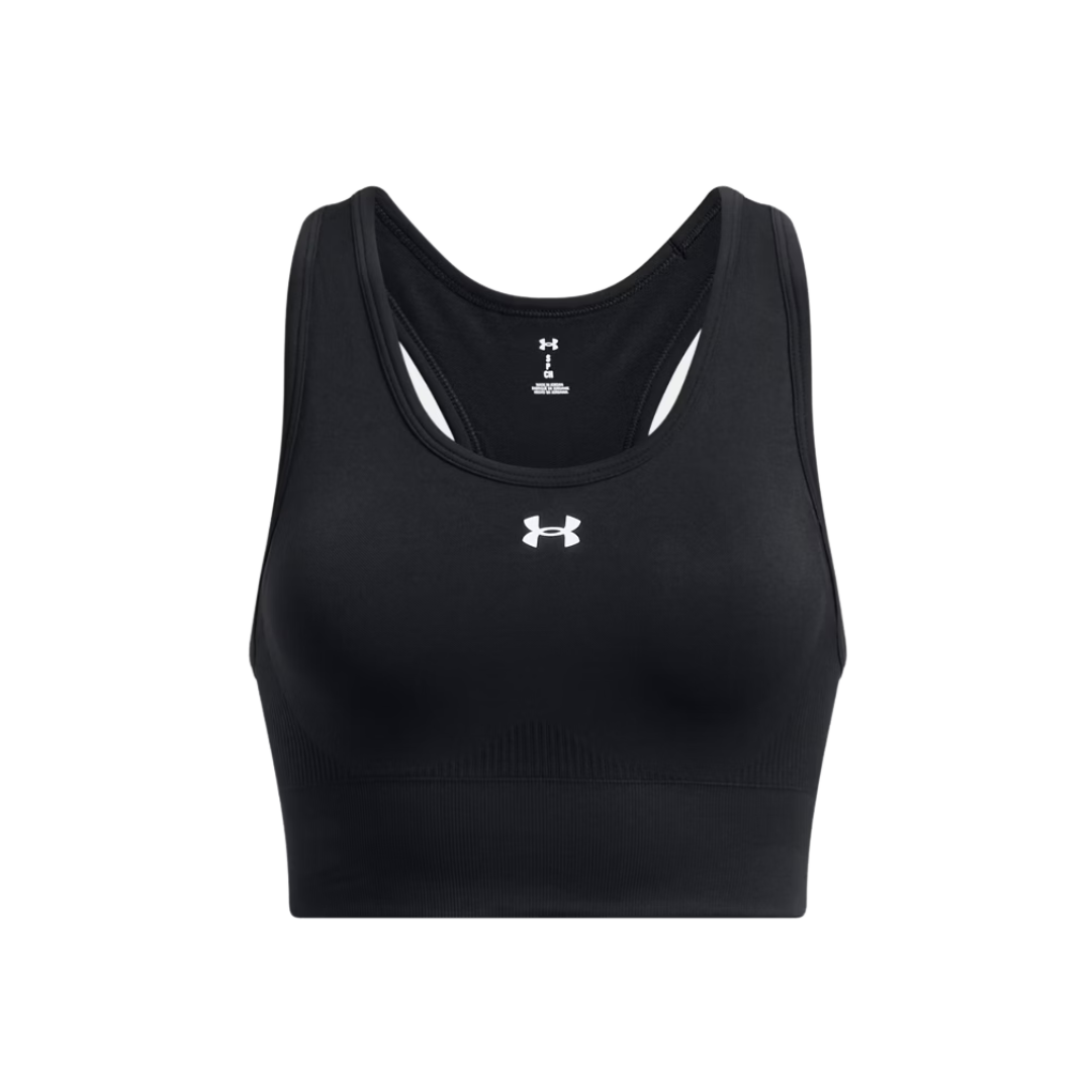 Image of Under Armour Mid Vanish Seamless Sport Bra (Black) - Deportes Salvador Colom