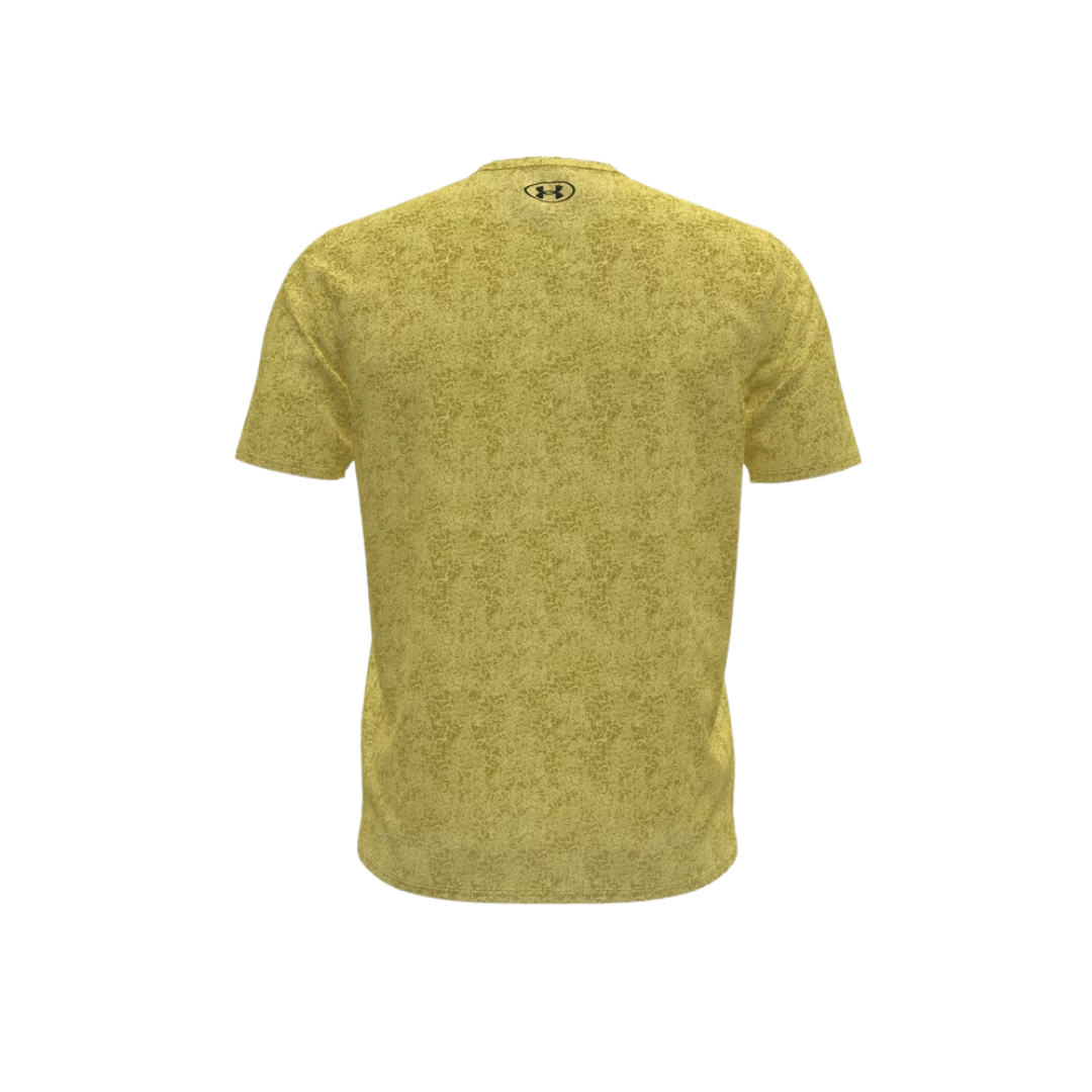Under Armour Tech Pixelate Men SS Shirt (Yellow) - Deportes Salvador Colom