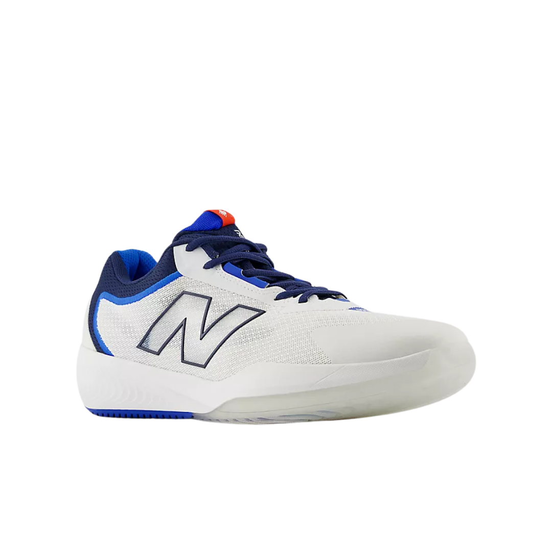 Image of New Balance Fuelcell 996v6 Tennis Men Shoes (White/Blue) - Deportes Salvador Colom