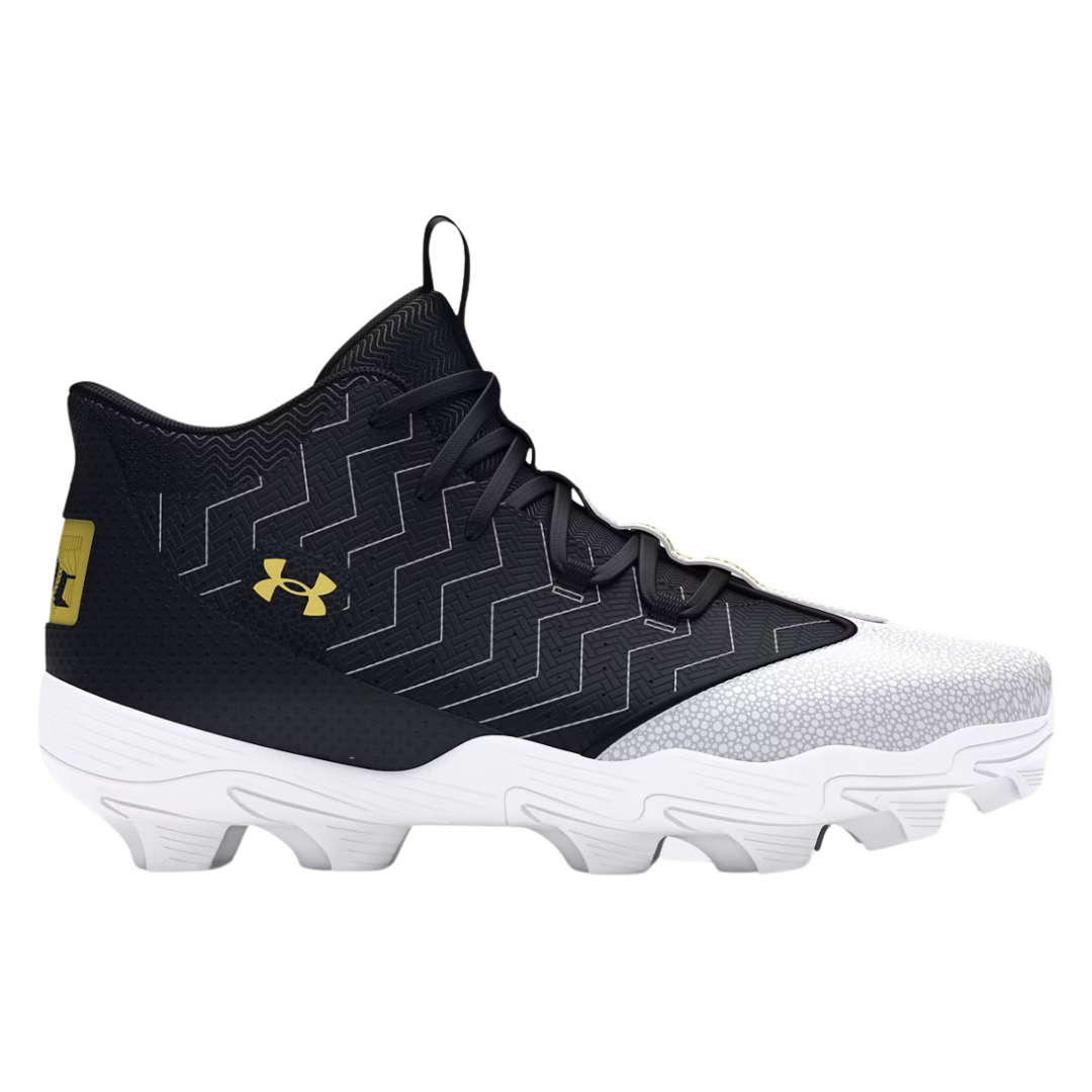 Image of Under Armour Harper 9 RM Cleats Men (Black/White) - Deportes Salvador Colom