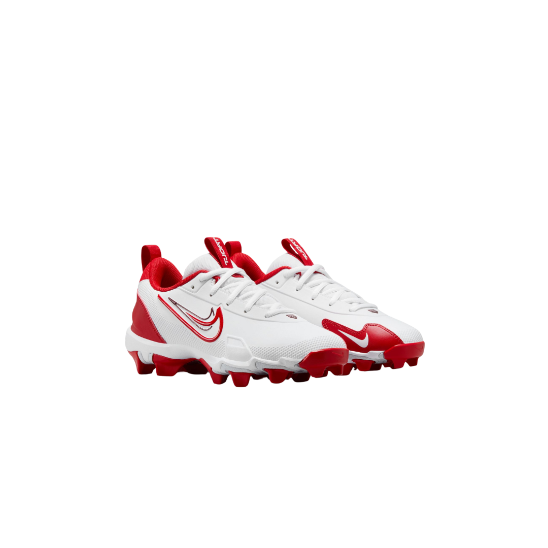 Image of Nike Youth Force Trout 9 Keystone (White/Red) - Deportes Salvador Colom
