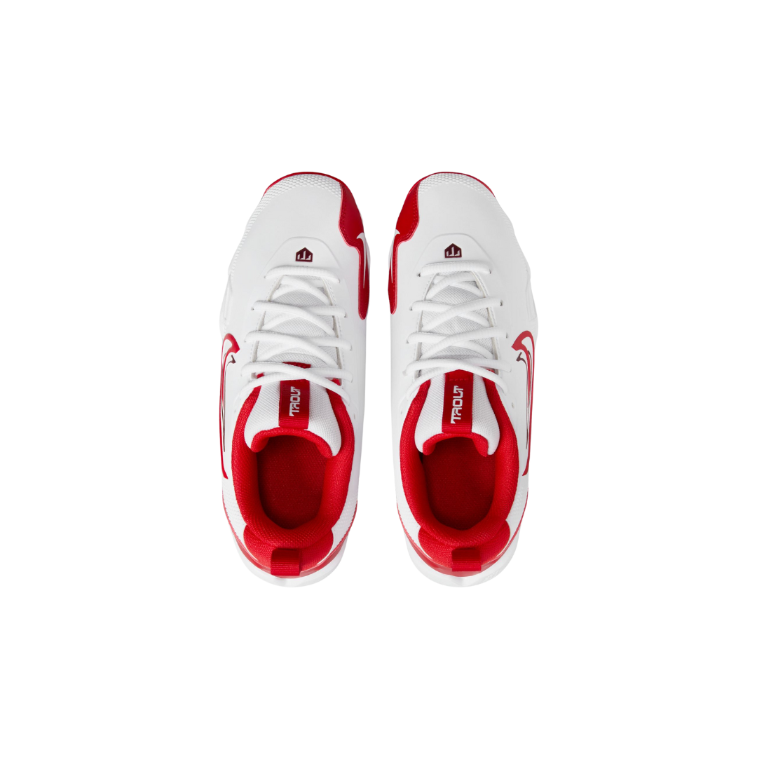 Nike Youth Force Trout 9 Keystone (White/Red) - Deportes Salvador Colom