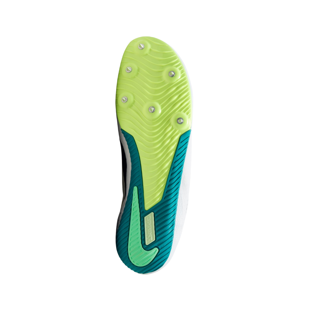 Image of Nike Rival Sprint Shoes (White/Black/Green) - Deportes Salvador Colom