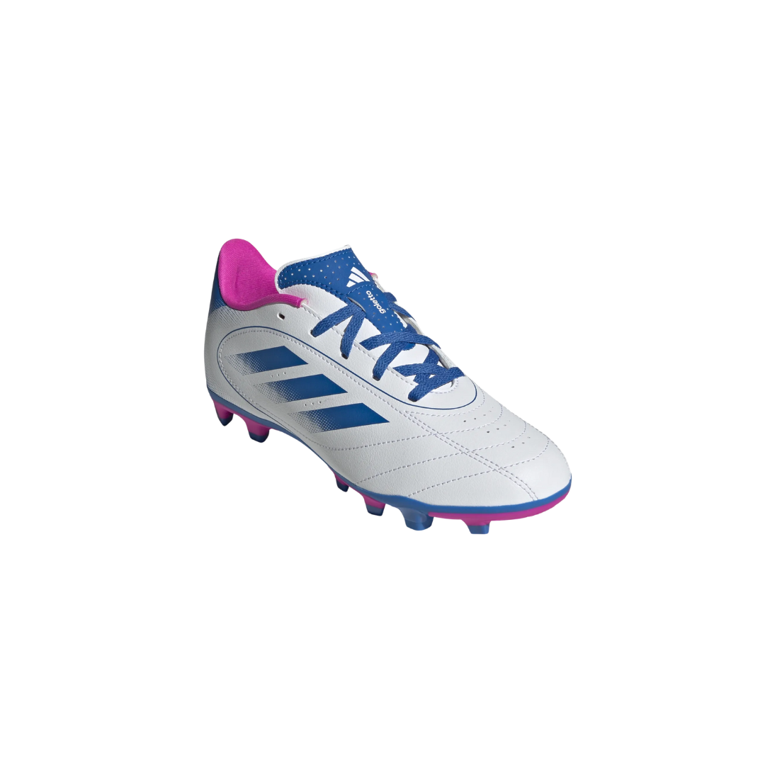 Image of Adidas Youth Goletto IX FG/MG (White/Royal/Pink) - Deportes Salvador Colom