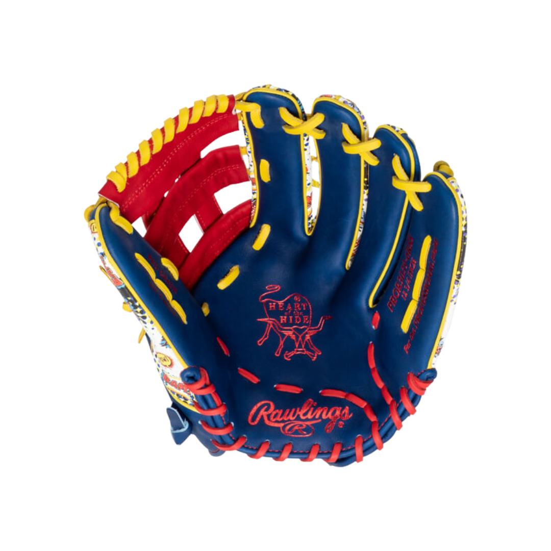 Image of Rawlings HOH ColorSync OF Glove (Red/Blue/Yellow) 12.75
