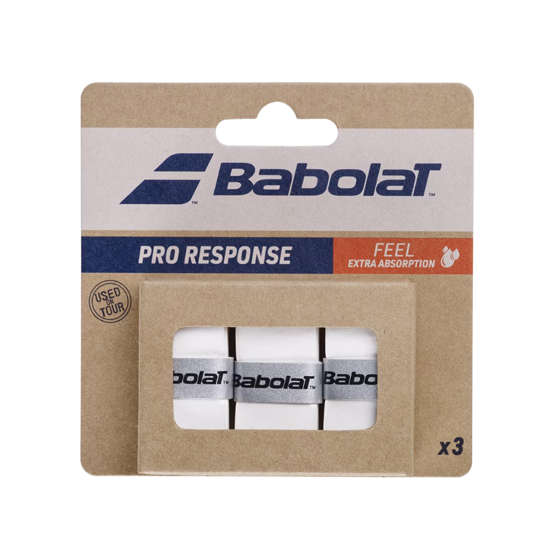 Image of Babolat Pro Response X3 Overgrip (White) - Deportes Salvador Colom